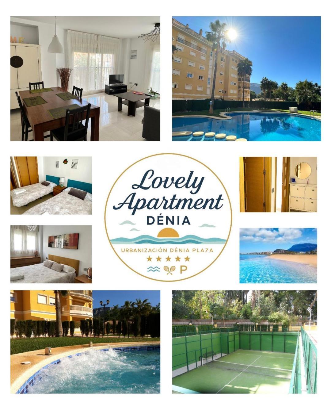 LOVELY APARTMENT DENIA, piscina, jacuzzi, pádel, parking Exterior foto