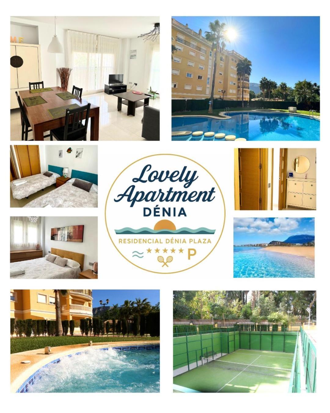 LOVELY APARTMENT DENIA, piscina, jacuzzi, pádel, parking Exterior foto